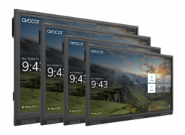 Avocor - 75" Třída úhlopříčky E Series displej LCD s LED podsvícením - interaktivní - s dotyková obrazovka (multi touch) - 4K UHD (2160p) 3840 x 2160 - přímé LED podsvícení