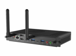 Avocor - Přehrávač pro digital signage se slotem - 16 GB RAM - Intel Core i7 - SSD - 256 GB - Windows 11 Pro - 4K UHD (2160p) - 60 fps - černá