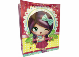 JU-PITER Dárková taška laminovaná Girl 021A 32x40x10cm p12, cena za 1 ks.