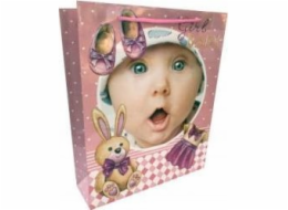 JU-PITER Bobas laminovaná dárková taška 128g 006L 31,5x39,5x9cm p12, cena za 1 ks.