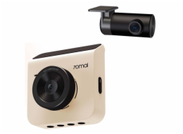 70mai Dash Cam A400 QHD + Rear Cam RC09 Set Ivory