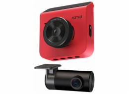 70mai Dash Cam A400 QHD + Rear Cam RC09 Set Red