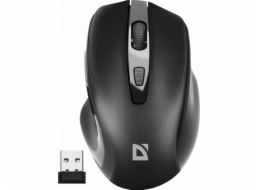 POČÍTAČOVÁ MYŠ DEFENDER PRIME MB-053 RF SILENT ČERNÁ OPTICAL