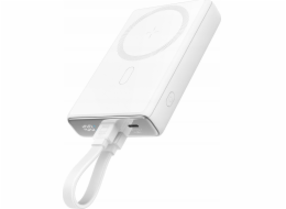 Magnetická powerbanka Joyroom se stojánkem JR-PBM01, 20W, 10000mA (bílá)