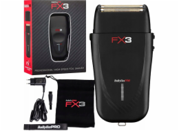 Holicí strojek BABYLISS PRO Babyliss kovový dvojitý holicí strojek FXX3SBE Black