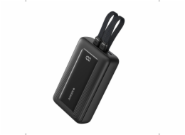 Anker Power Bank 20000mAh, 30W, s USB-C a Lightning kabelem, černá