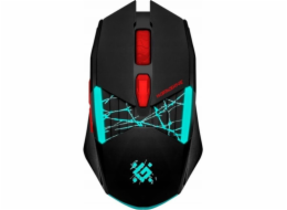 POČÍTAČOVÁ MYŠ DEFENDER GM-237 HORRODINE RF 3200dpi 6P ČERNÝ