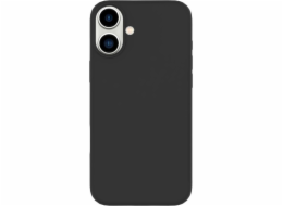 eSTUFF INFINITE Riga silikonový kryt pro iPhone 16, recyklovaný TPU, černý
