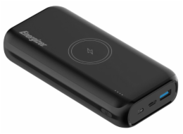 Energizer powerbanka QE20009PQ   20000mAh,, Power Delivery, bezdrátové nabíjení, černá