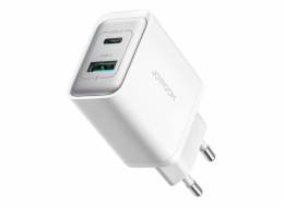 Joyroom TCF15 Dual-Port (A+C) 30W Power Charger (white)