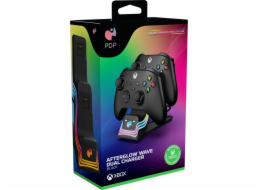 PDP Afterglow Wave pro Xbox, Dual Charger, černý