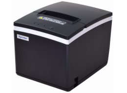 Xprinter stolní termotiskárna XP-V330-L, rychlost 260mm/s, až 80mm, USB, LAN, RS232, autocuter , černá