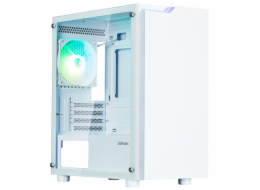 Zalman T4 Plus White  Mini Tower Case, 120mm ARGB Fan x1