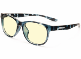 GUNNAR kancelářske/herní brýle  RUSH KIDS LARGE (8-12) NAVY TORTOISE jantarová skla BLF 65 NATURAL focus