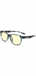 GUNNAR kancelářske/herní brýle  RUSH KIDS LARGE (8-12) NAVY TORTOISE jantarová skla BLF 65 NATURAL focus