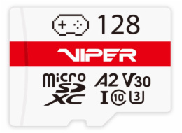 PATRIOT Viper 128GB Micro SDXC / UHS-I / U3 / A2 / C10 / V30