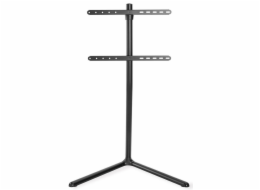 NEDIS podlahový TV stojan/ 49 - 70 "/ 40 kg/ Provedení V-vorm/ Protiskluzový popruh/ Snap-lock/ Hliník/ Ocel/...