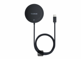 Baseus bezdrátová nabíjecí magnetická podložka Simple Mini4 Qi2 15W černá