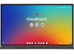 ViewSonic Flat Touch Display IFP6553/ 65"/ UHD/450nits, 5000:1, 8G RAM/128GB/HDMI/VGA/USB-C /RJ45 x2, RS232 x1, Grey