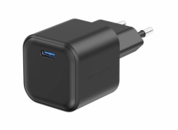 Swissten síťový adaptér gan 1x usb-c 20w power delivery černý