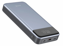 Swissten power bank 30000 mah pro notebooky 133w power delivery grey