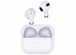 Swissten bluetooth tws sluchátka minipods bílá