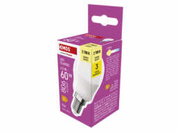 EMOS LED CLS MINI GLOBE 6,5W(60W) 806lm E14 WW