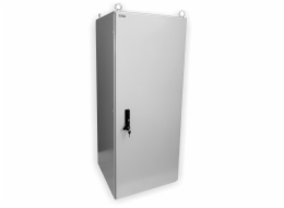 19" venkovní rozvaděč IP55 30U/600mm plech.dveře, 3-bod.zámek