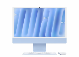 Apple iMac 24/23,5"/4480 x 2520/M4/16GB/256GB SSD/M4/Sequoia/Blue/1R