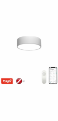 IMMAX NEO RONDATE SLIM SMART stropní svítidlo 25 x 7cm 18W Zigbee 3.0, TUYA, bílé