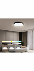 IMMAX NEO LITE SEMPLICI SMART stropní svítidlo 50cm 48W 3468 lm, s podporou BEACON, Wi-Fi, TUYA, černé