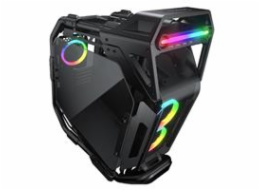 COUGAR PC skříň CRATUS Mid Tower Integrated ARGB Lighting fans 2x120mm front,1x120mm rear