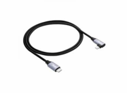 Akyga Angle Kabel USB-C / Lightning 1m AK-USB-56 30W Mesh