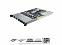 ASRock Rack 1U server SP5, 24xDDR5 nonECC,12xHS  NVME/SATA, 2xM.2, PCIe5 x16,2x10Gb 2x1Gb  LAN 2x1000W,IPMI