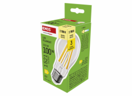 EMOS LED FLM A60 10,5W(100W) 1521lm E27 WW