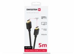 Swissten kabel hdmi na hdmi 4k 60hz 5,0 m pvc