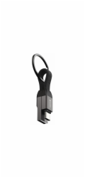 Swissten magnetický keychain kabel usb-a / usb-c 9,7 cm