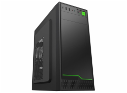 EUROCASE MidT ML N6-500B / bez zdroje / 2x USB 3.0  / USB-C / černá