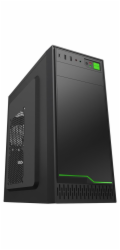 EUROCASE MidT ML N6-500B / bez zdroje / 2x USB 3.0  / USB-C / černá