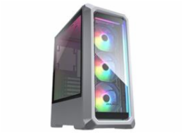 COUGAR PC skříň ARCHON 2 RGB White Mid Tower TG Front Panel 3 x ARGB Fans 3mm TG Left Panel