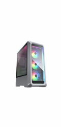 COUGAR PC skříň ARCHON 2 RGB White Mid Tower TG Front Panel 3 x ARGB Fans 3mm TG Left Panel