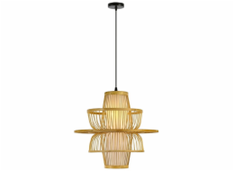 IMMAX BOHO PINCHOS designové závěsné svítidlo, D45cm, E27, bambusové dřevo