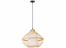 IMMAX BOHO PINCHOS designové závěsné svítidlo, D40cm, E27, bambusové dřevo