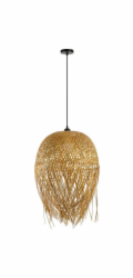 IMMAX BOHO HILO designové závěsné svítidlo, D45cm, E27, bambus