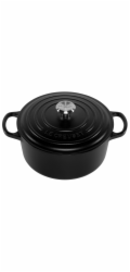 Le Creuset Signature Casserole round 22 cm black