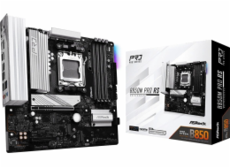 ASRock MB Sc AM5 B850M PRO RS, AMD B850, 4xDDR5, 1xDP, 1xHDMI, mATX