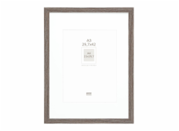 Deknudt S66KH3 P1 DIN A3 29,7x42 Holz grau mit Passepartout