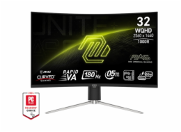 MSI MAG/325CQRF QD E2/31,5"/VA/QHD/180Hz/0,5ms/Black/2R