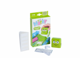COLOP Marky DIY zelená - samobarvící textilní razítko (černý otisk)