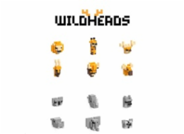 Pixio Voxart - Wildheads - Orange Edition, Smart Pixel
